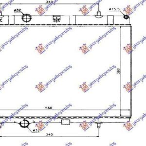 019506335 Citroen C2 2003-2008 | Ψυγείο Νερού Βενζίνη/Πετρέλαιο