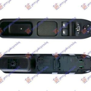 027007177 Peugeot 207 2006-2014 | Διακόπτης Παραθύρων Αριστερός