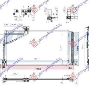 027306420 Mercedes-Benz SLK 2004-2010 | Ψυγείο A/C Βενζίνη