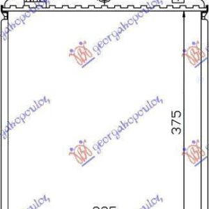 027806300 Peugeot 107 2006-2012 | Ψυγείο Νερού