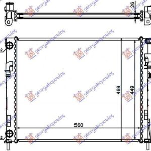 091906300 Nissan Primastar 2002-2006 | Ψυγείο Νερού