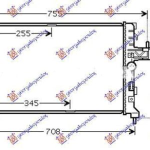 028606330 Opel Combo 2000-2012 | Ψυγείο Νερού