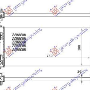 028706320 Fiat Ducato 2006-2014 | Ψυγείο Νερού