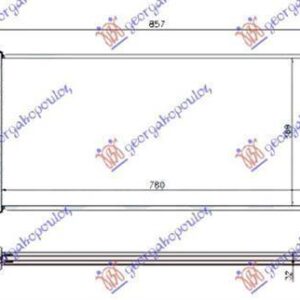 028706340 Fiat Ducato 2006-2014 | Ψυγείο Νερού