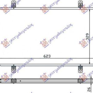 029106310 Mitsubishi Carisma 1996-2005 | Ψυγείο Νερού