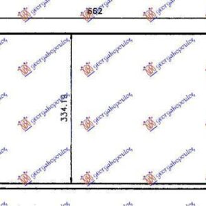 029106400 Mitsubishi Carisma 1996-2005 | Ψυγείο A/C