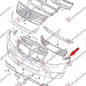 029304287 Suzuki Grand Vitara 2006-2015 | Βάση Προφυλακτήρα Εμπρός Αριστερή