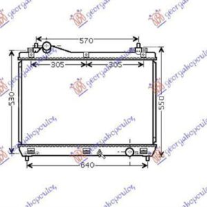 029306300 Suzuki Grand Vitara 2006-2015 | Ψυγείο Νερού