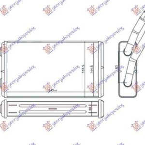 029706500 Ford Transit 2006-2013 | Ψυγείο Καλοριφέρ