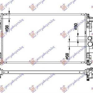 030206300 Mercedes-Benz Vito/Viano 2004-2010 | Ψυγείο Νερού Βενζίνη/Πετρέλαιο