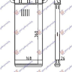 526006500 Mercedes-Benz Vito/Viano 2010-2015 | Ψυγείο Καλοριφέρ