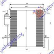 030506400 Mitsubishi L 200 2006-2010 | Ψυγείο A/C