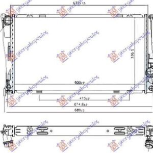 154006330 BMW 3 Series Sedan/Touring 2008-2012 | Ψυγείο Νερού