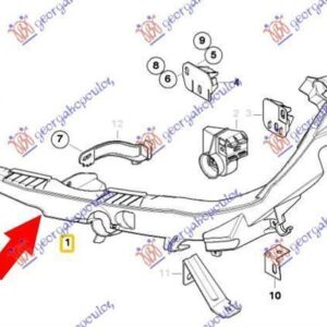 154000271 BMW 3 Series Sedan/Touring 2008-2012 | Φανοστάτης Κάτω Εμπρός Δεξιός