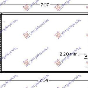 039106320 Fiat Grande Punto 2005-2012 | Ψυγείο Νερού