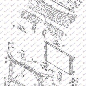 033400271 Audi Q5 2008-2012 | Φανοστάτης Κάτω Εμπρός Δεξιός