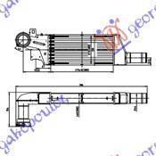 028606200 Opel Combo 2000-2012 | Ψυγείο Intercooler