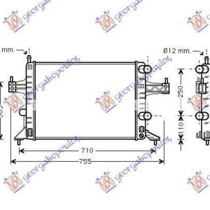 048906300 Opel Tigra TwinTop 2004-2009 | Ψυγείο Νερού