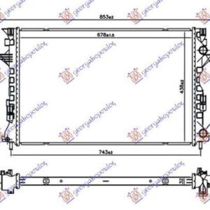 028806325 Renault Espace 2003-2012 | Ψυγείο Νερού