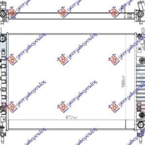 051706340 Chevrolet Captiva 2007-2012 | Ψυγείο Νερού