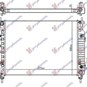 051706345 Chevrolet Captiva 2007-2012 | Ψυγείο Νερού