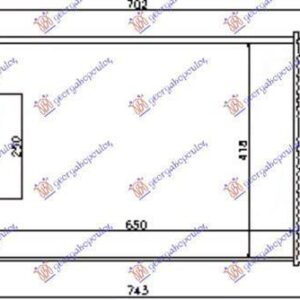 036106310 VW Golf 2004-2008 | Ψυγείο Νερού