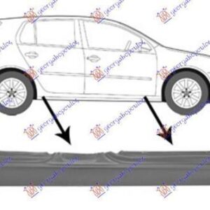 892008281 VW Golf Variant 2007-2009 | Μαρσπιέ Δεξιό