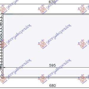 020606330 Ford Fusion 2002-2012 | Ψυγείο Νερού