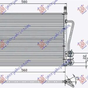 036206400 Ford Fiesta 2002-2008 | Ψυγείο A/C