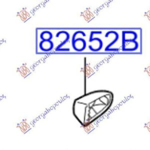 036507841 Hyundai i20 2008-2012 | Χερούλι Πόρτας Εξωτερικό Εμπρός Δεξιό