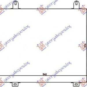 036706400 Dacia Logan-MCV/Express-Pick-up 2005-2012 | Ψυγείο A/C