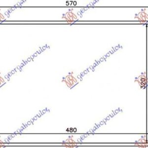 016806415 Fiat Strada 1999-2005 | Ψυγείο A/C