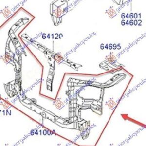 037800220 Hyundai Matrix 2008-2010 | Μετώπη Εμπρός