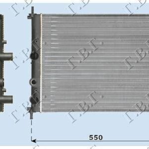 038206320 Fiat Bravo 1995-2002 | Ψυγείο Νερού