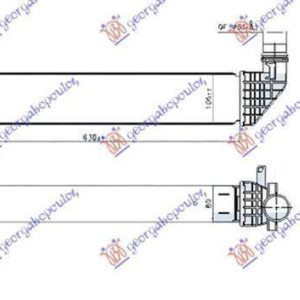 671006230 Renault Scenic/Grand Scenic 2012-2016 | Ψυγείο Intercooler