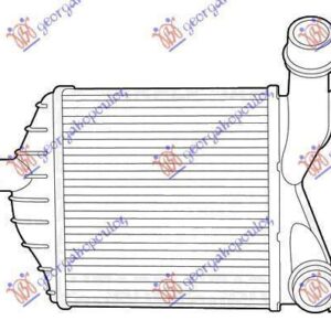 019706200 Lancia Ypsilon 2003-2011 | Ψυγείο Intercooler