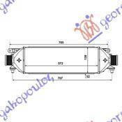 601006220 Opel Combo (Combi/Cargo) 2012-2018 | Ψυγείο Intercooler