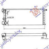 039406320 Fiat Panda 1986-2003 | Ψυγείο Νερού