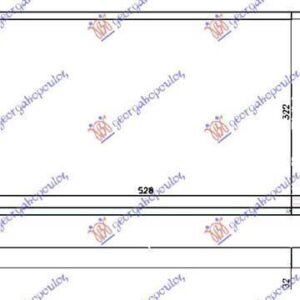 062706365 VW Jetta 1979-1983 | Ψυγείο Νερού Βενζίνη/Πετρέλαιο