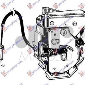 039907221 Lancia Delta 2008-2014 | Κλειδαριά Πόρτας Πίσω Δεξιά