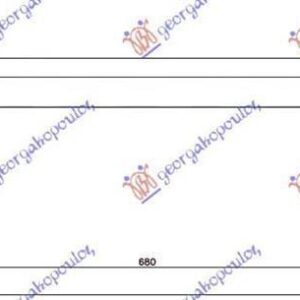 041706200 Fiat Ulysse 1994-2002 | Ψυγείο Intercooler Βενζίνη/Πετρέλαιο