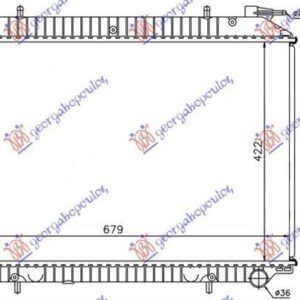 014506310 Nissan Vanette Cargo 1995-2001 | Ψυγείο Νερού