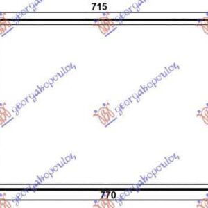 044906200 Alfa Romeo 159 2005-2012 | Ψυγείο Intercooler