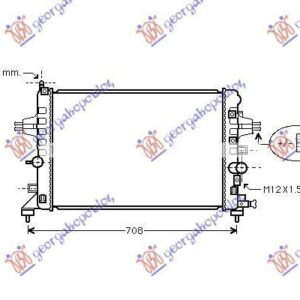 026706310 Opel Zafira 2005-2012 | Ψυγείο Νερού