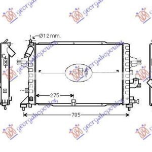 026706350 Opel Zafira 2005-2012 | Ψυγείο Νερού