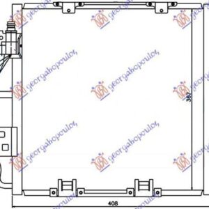 026706430 Opel Zafira 2005-2012 | Ψυγείο A/C