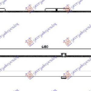 047906350 Opel Corsa 1993-1995 | Ψυγείο Νερού