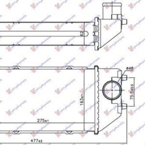 028306200 Honda FR-V 2006-2011 | Ψυγείο Intercooler