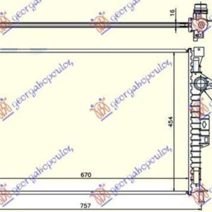 851106300 Volvo V70 2013- | Ψυγείο Νερού Βενζίνη/Diesel