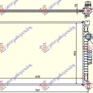 851106305 Volvo V70 2013- | Ψυγείο Νερού Βενζίνη/Diesel